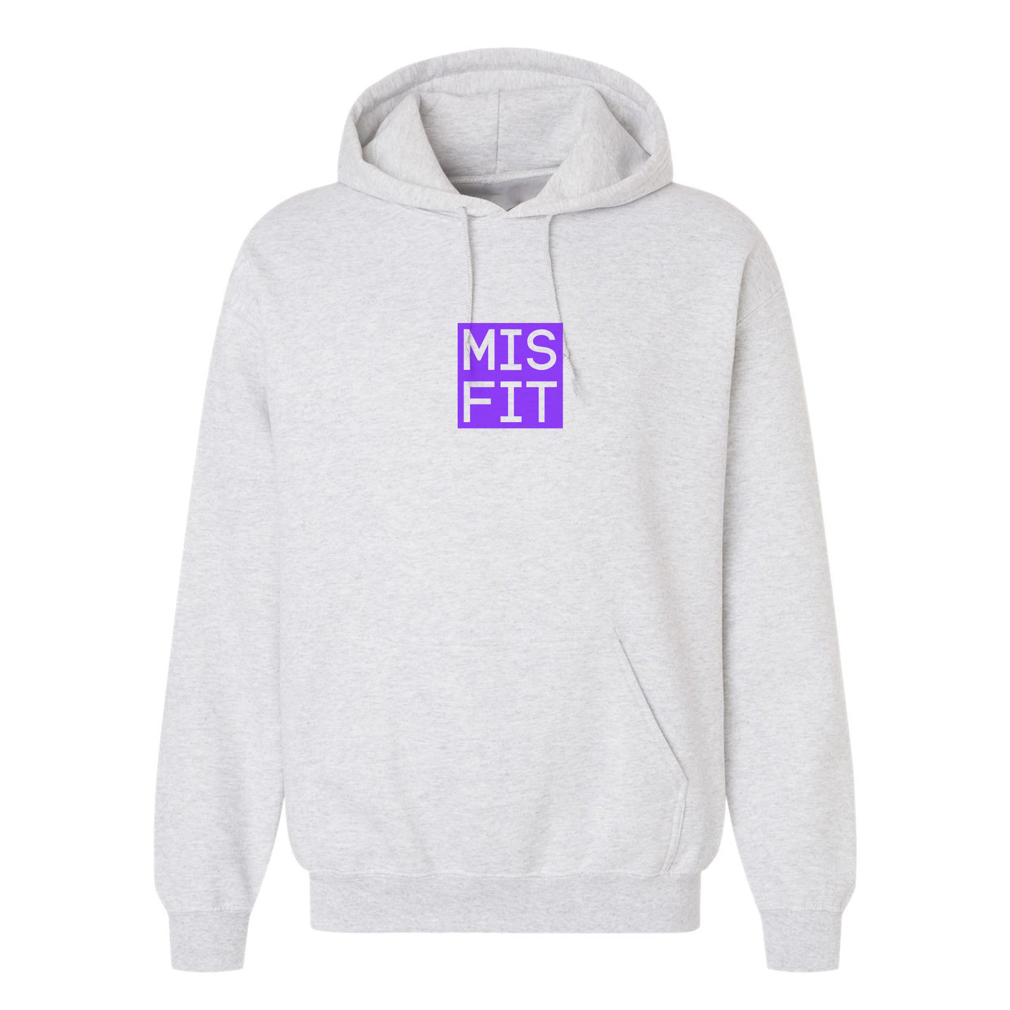 Misfit Logo Hoodie - Ash