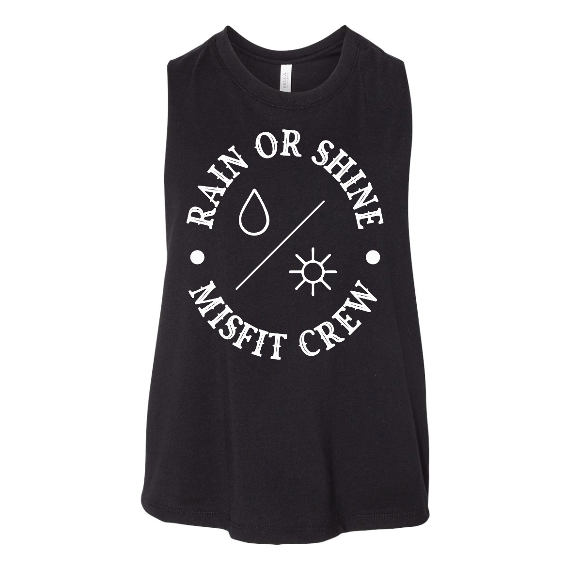 Rain or Shine Misfit Crop