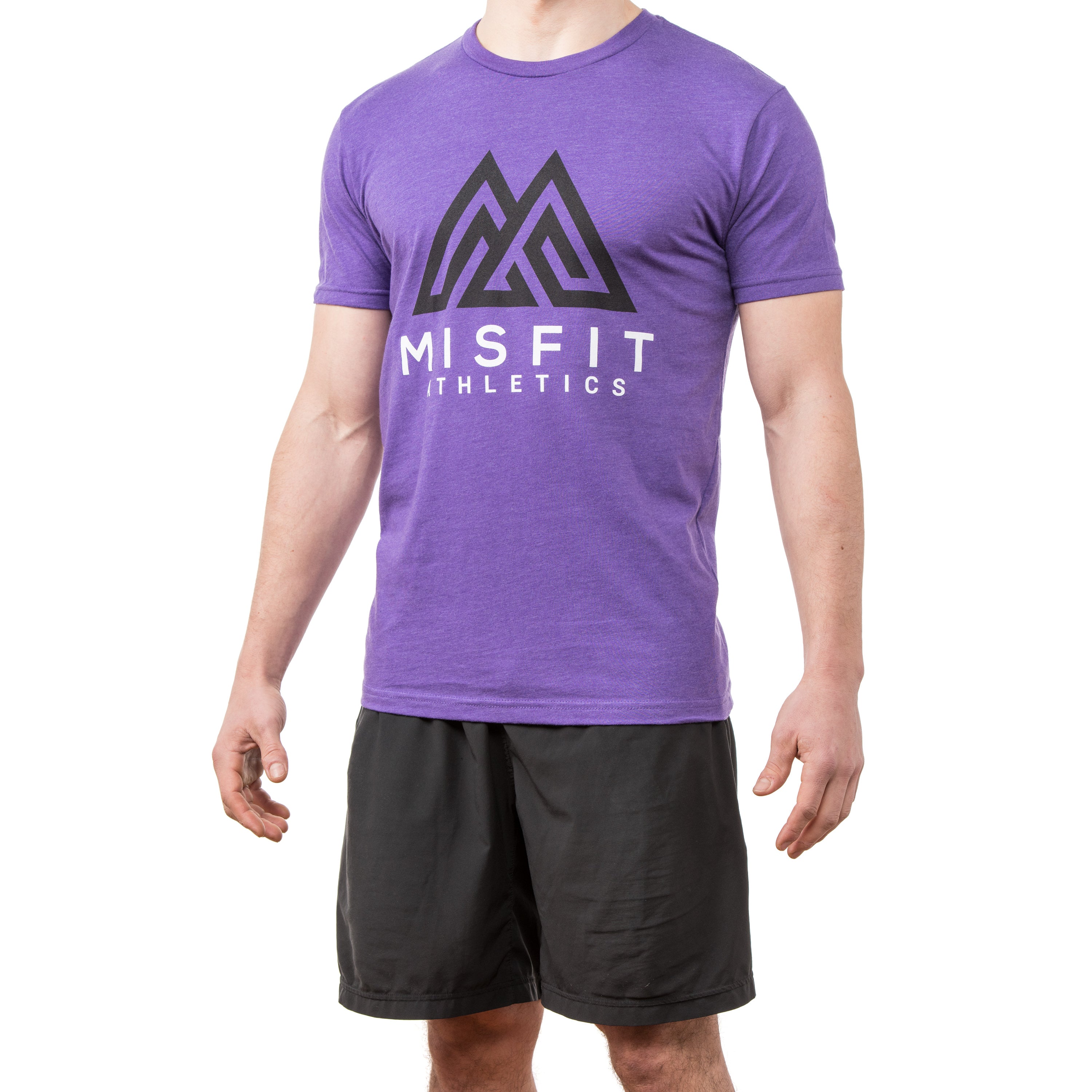 Purple Misfit Mark Tee
