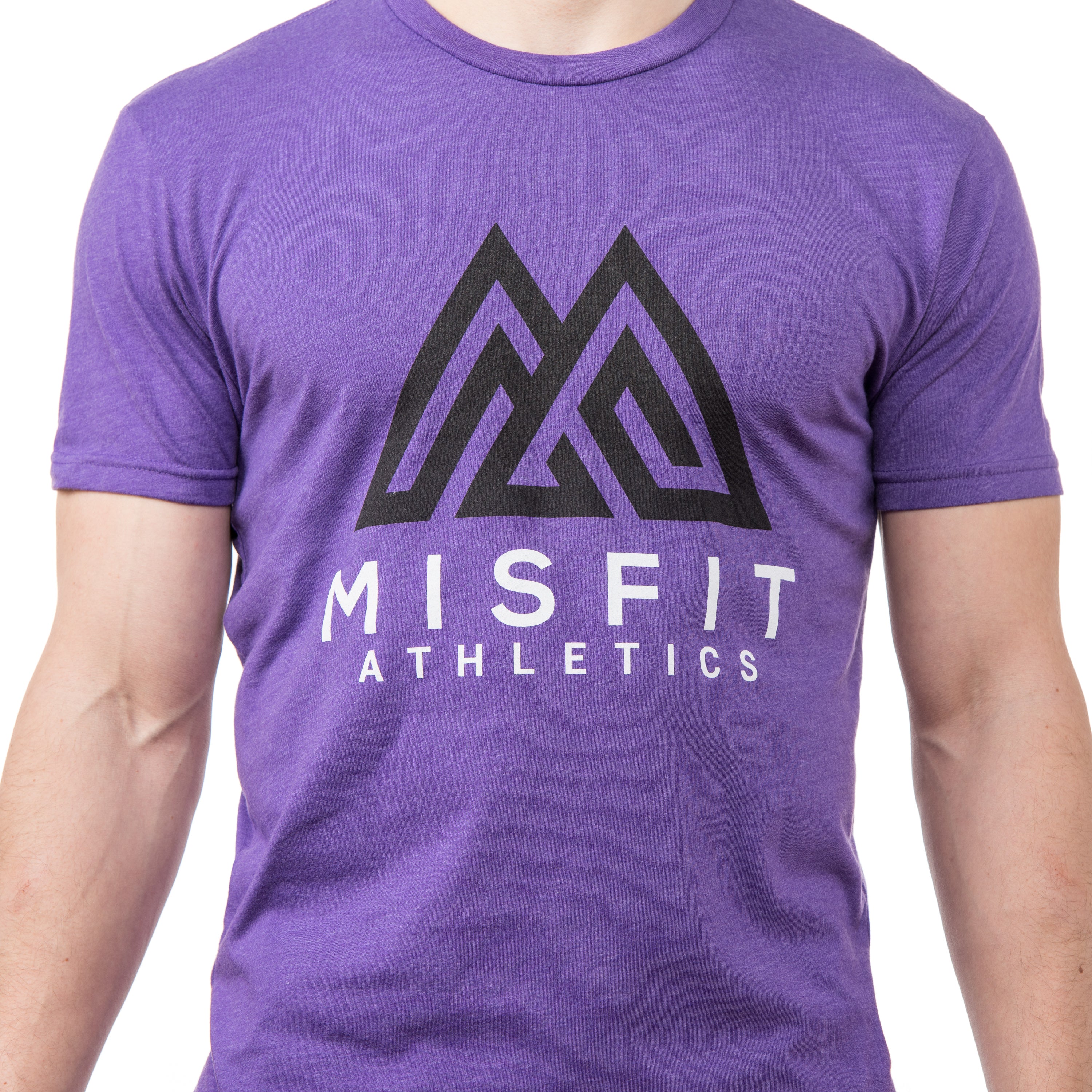 Purple Misfit Mark Tee