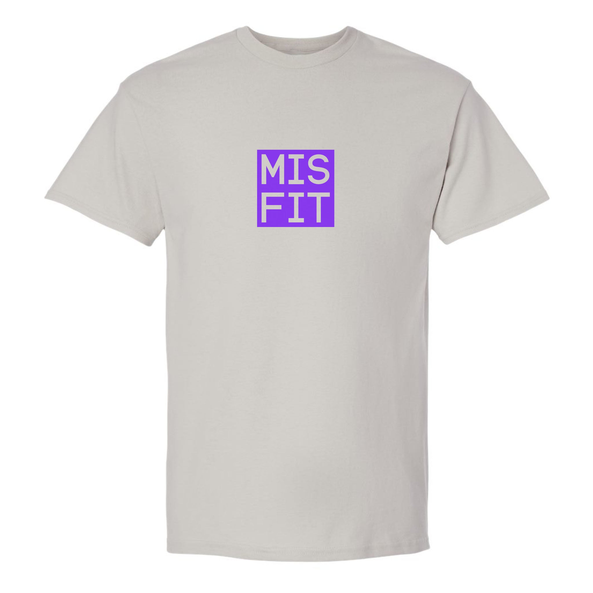 Misfit Logo Tee - Ice Grey
