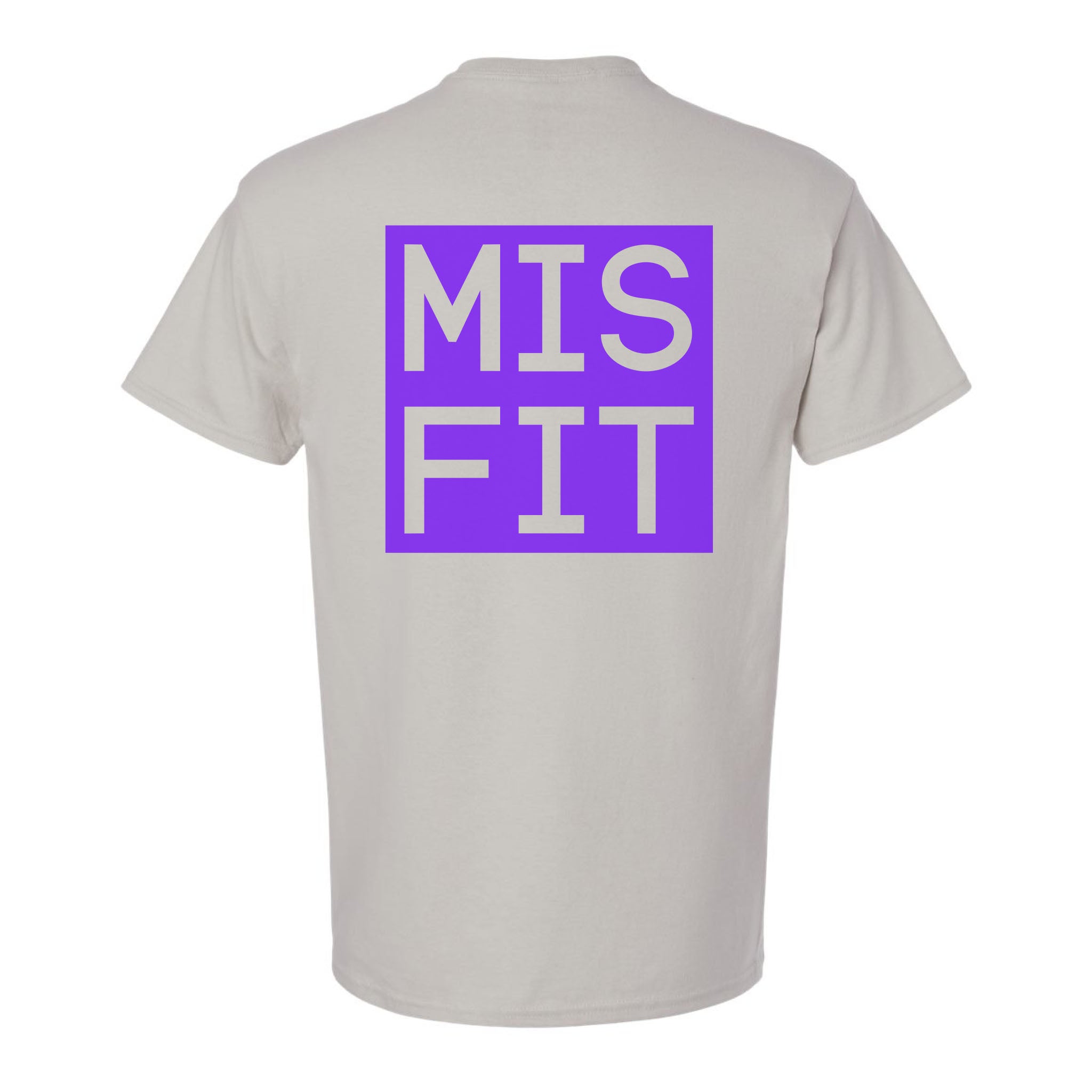 Misfit Logo Tee - Ice Grey