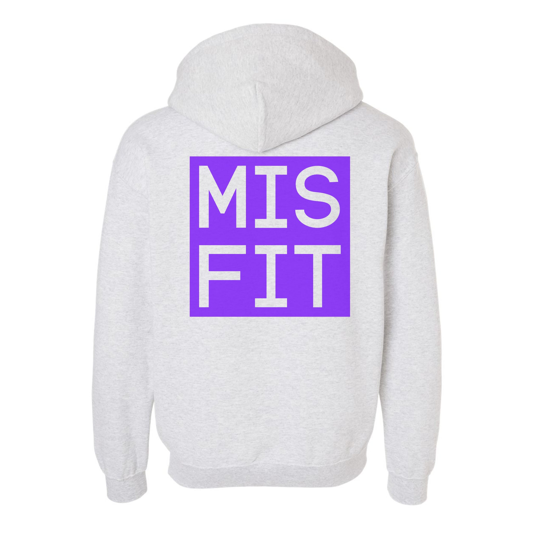 Misfit Logo Hoodie - Ash