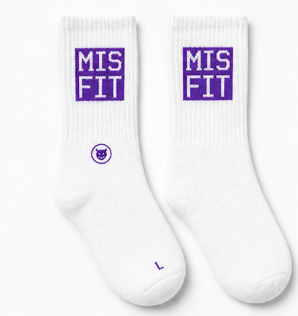 Misfit Logo Socks