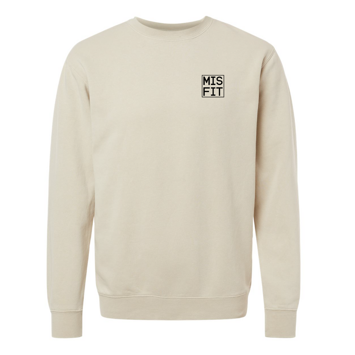 The Work is the Only Way - Tan Crewneck Sweatshirt