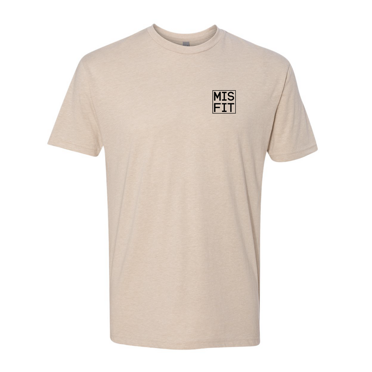 The Work is the Only Way - Tan Workout Tee